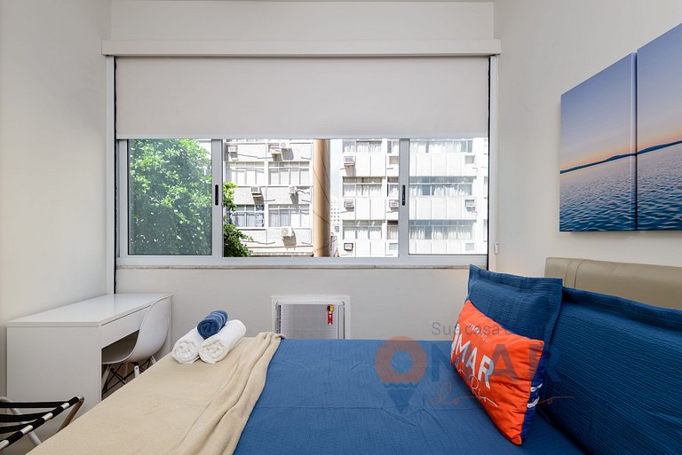 3 Quartos a 5 min da Praia de Copacabana|FM263/303