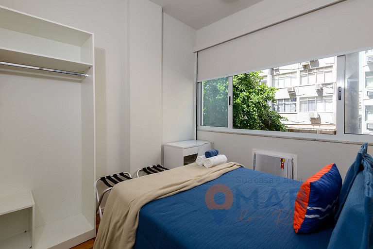 3 Quartos a 5 min da Praia de Copacabana|FM263/303