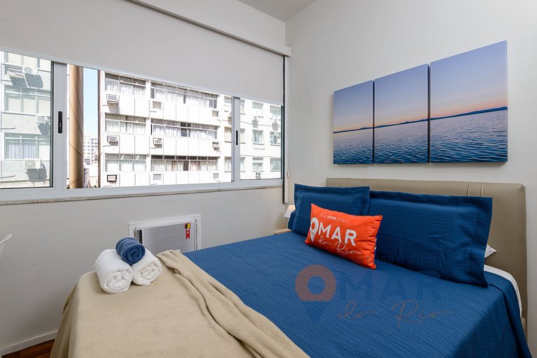 3 Quartos a 5 min da Praia de Copacabana|FM263/303