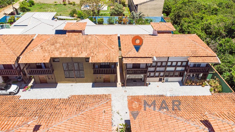 Casa c/ Churrasqueira em Búzios,200m da Praia|VS25