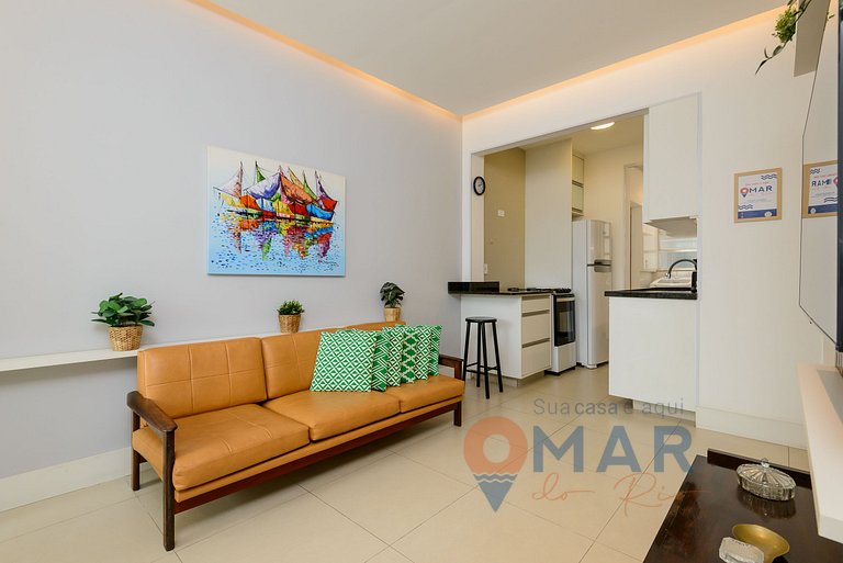 1BDR 170m de la Playa de Copacabana |NSC 1229/1201