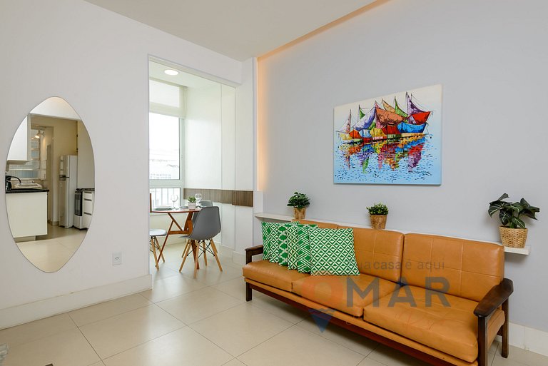 1BDR 170m de la Playa de Copacabana |NSC 1229/1201