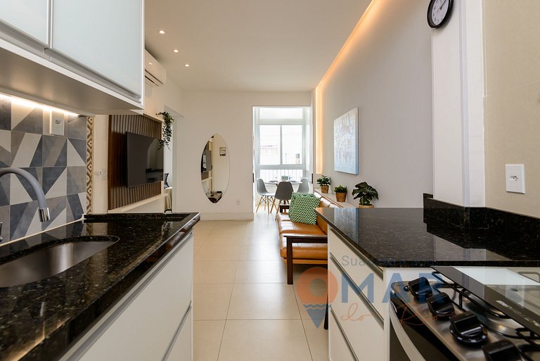 1BDR 170m de la Playa de Copacabana |NSC 1229/1201