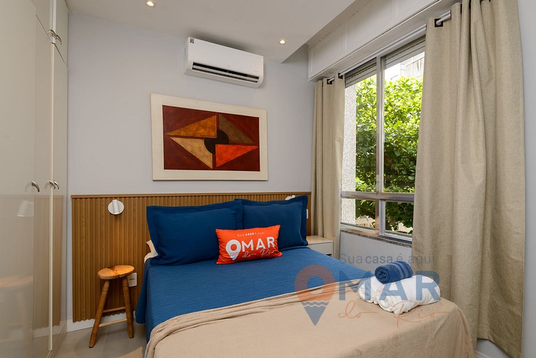 3 BDR in Leme, 1 Minute From the Beach |GS 257/404