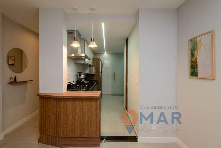 3 BDR in Leme, 1 Minute From the Beach |GS 257/404