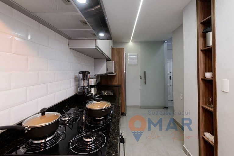 3 BDR in Leme, 1 Minute From the Beach |GS 257/404