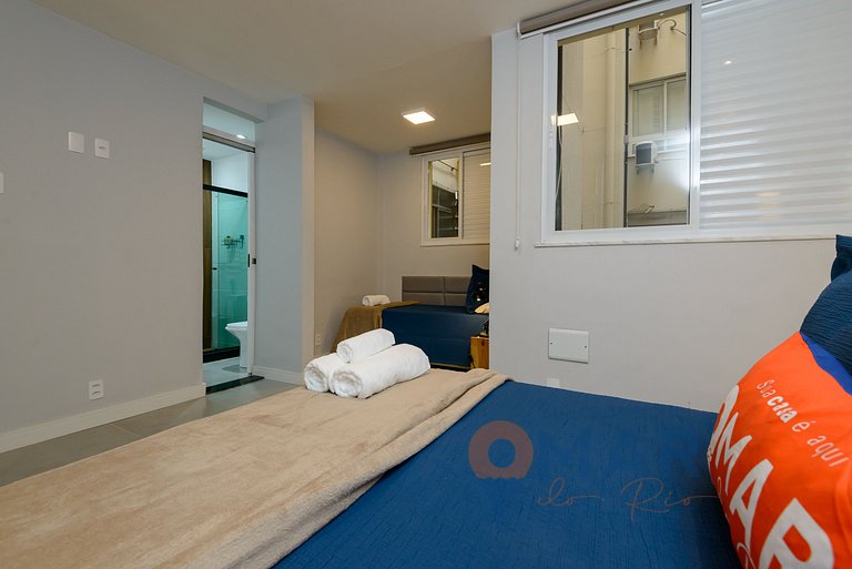 3 BDR en Leme, a 1 Minuto de la Playa | GS 257/404