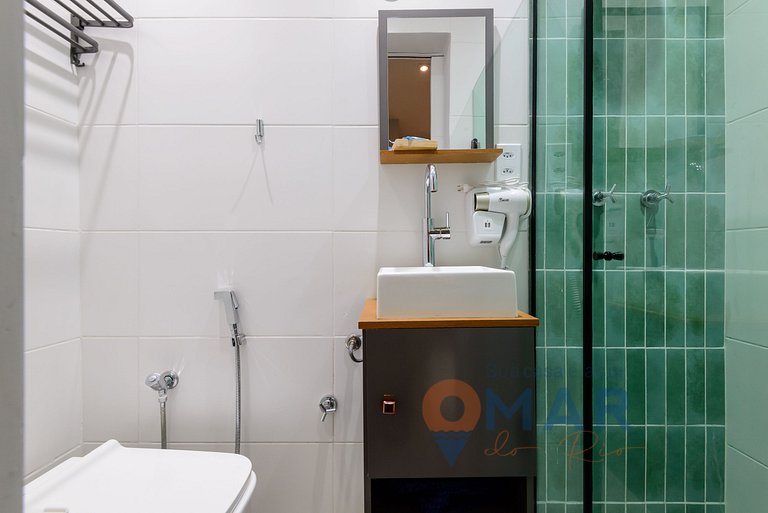 3 BDR en Leme, a 1 Minuto de la Playa | GS 257/404