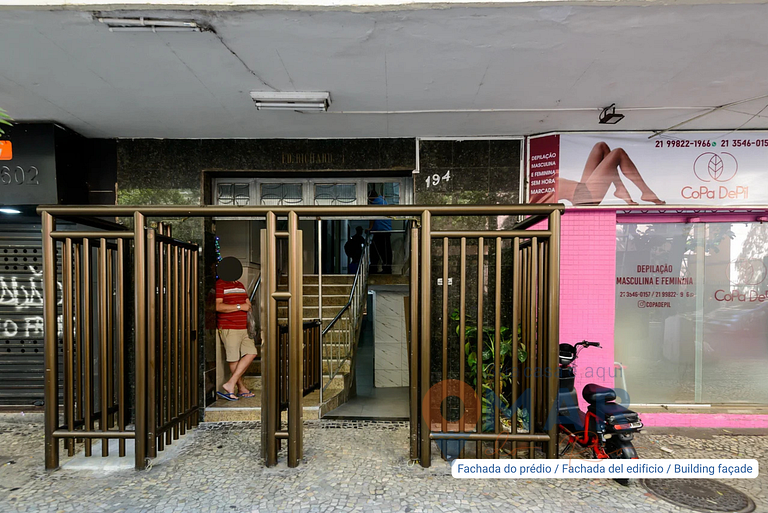 1BDR a 5min de la playa de Copacabana |BR 194/1021