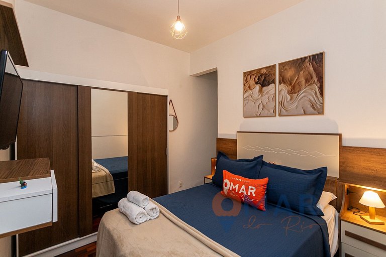 2BDRs 8 minutes from Copacabana Beach |CDJ 350/104