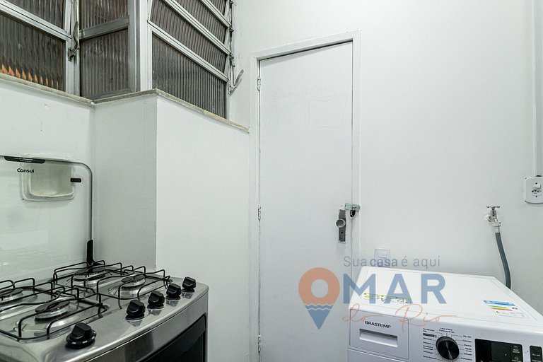 2Qtos a 8 min da Praia de Copacabana | CDJ 350/104