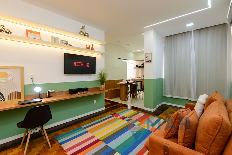 1BDR a 4 min de la playa de Copacabana|MVC 116/204