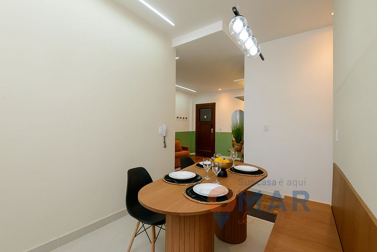 Conforto a 4 min da Praia de Copacabana|MVC116/204