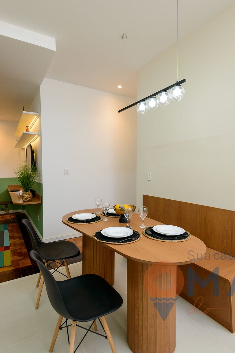 Comfort 4 min from Copacabana Beach | MVC116/204
