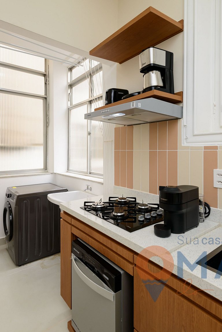 1BDR a 4 min de la playa de Copacabana|MVC 116/204
