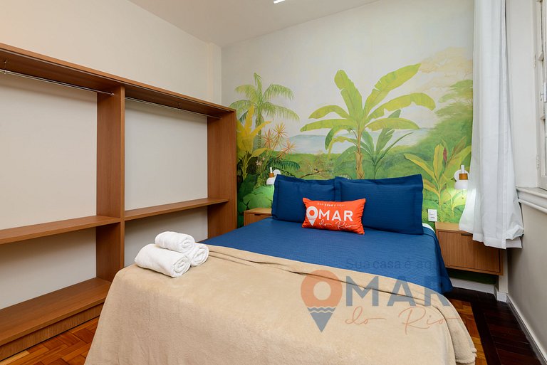 Conforto a 4 min da Praia de Copacabana|MVC116/204