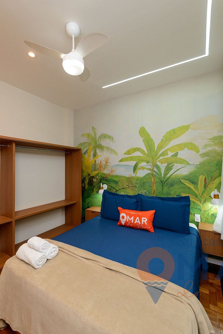 Comfort 4 min from Copacabana Beach | MVC116/204