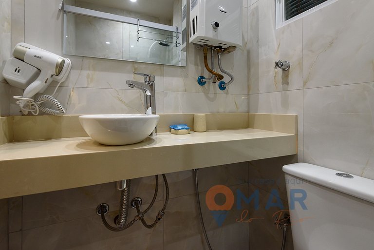 Studio in Front of Botafogo Beach | PB 460/217