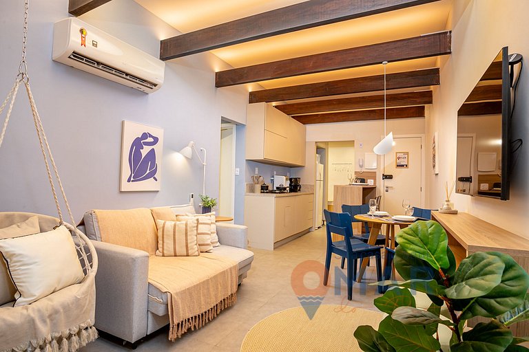2BDRs c/ bañera a 2min de la playa|PM 276/103
