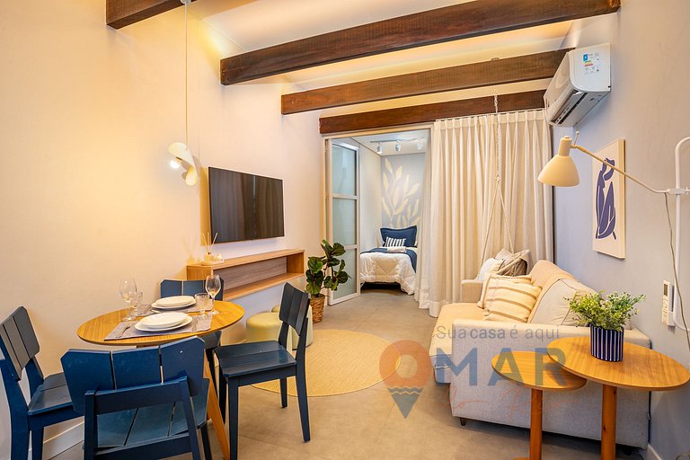 2BDRs c/ bañera a 2min de la playa|PM 276/103