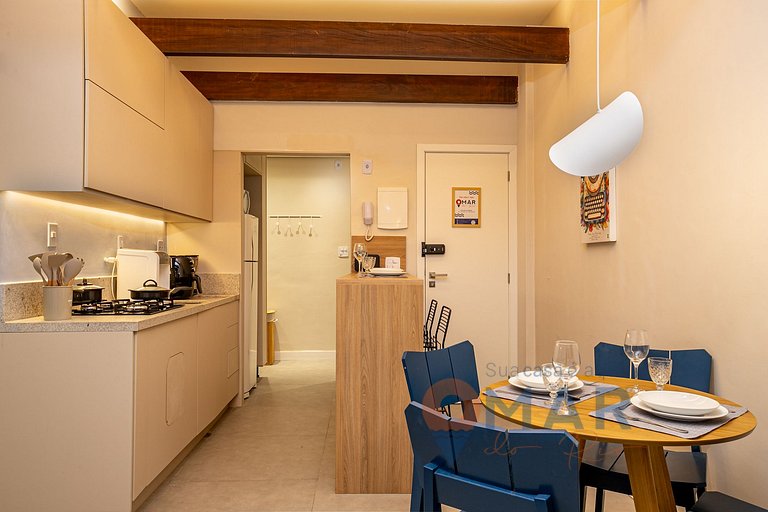 Apart with Bathtub 2 Min from the Beach|PM 276/103