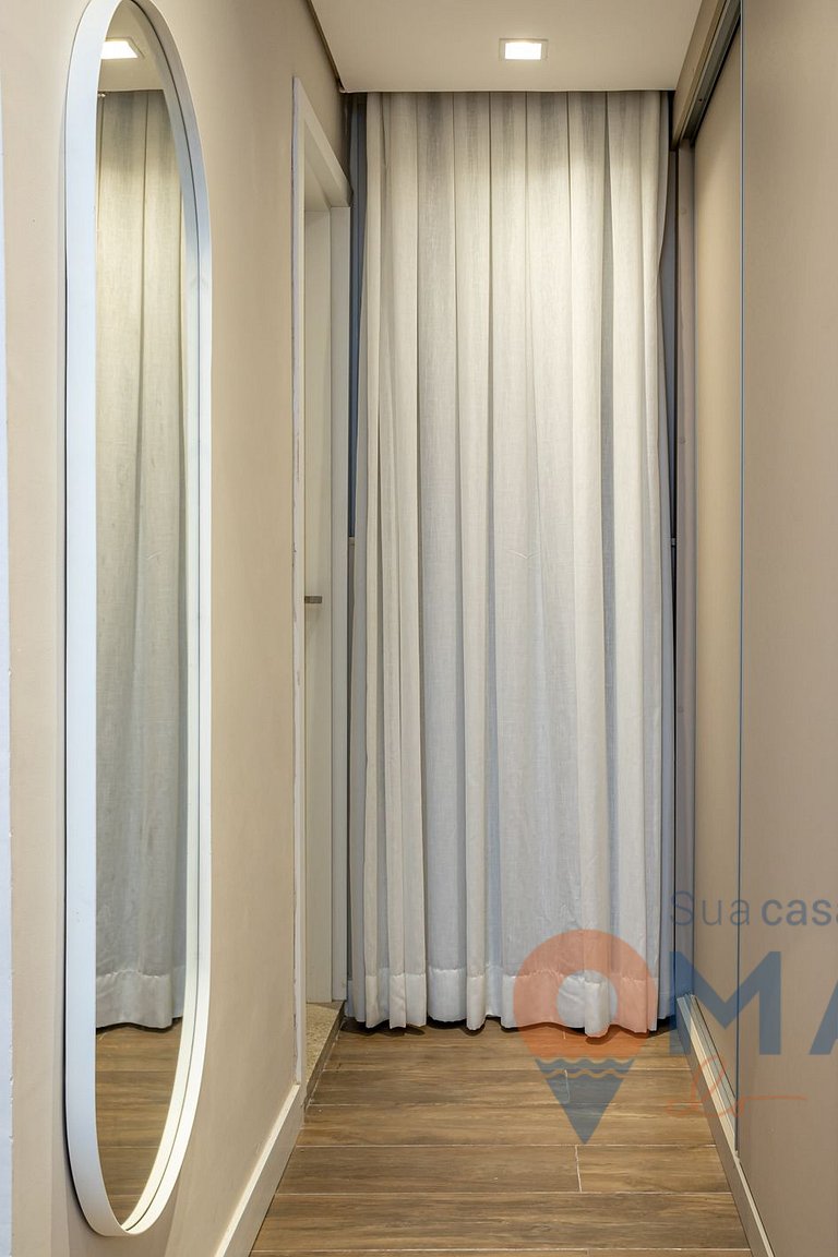 Apart with Bathtub 2 Min from the Beach|PM 276/103