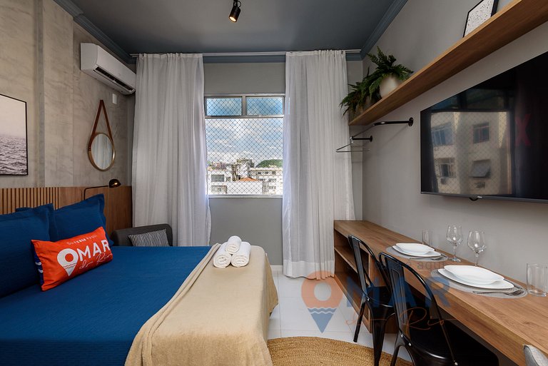 Studio 4 min from Copacabana Beach | SC 98/1020
