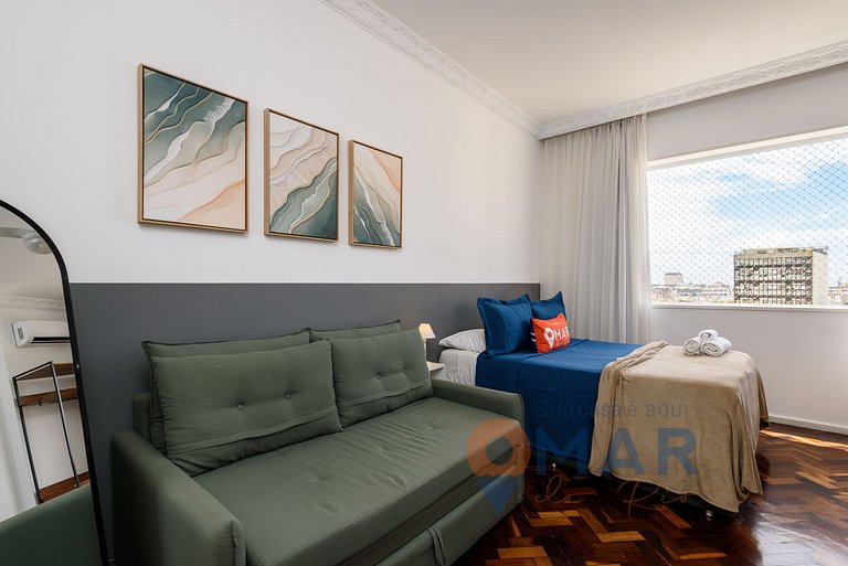 Studio 8min from Copacabana Beach | SQC 143E/1330