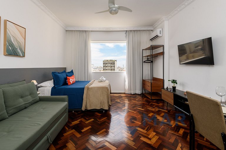 Studio a 8min da Praia de Copacabana|SQC 143E/1330