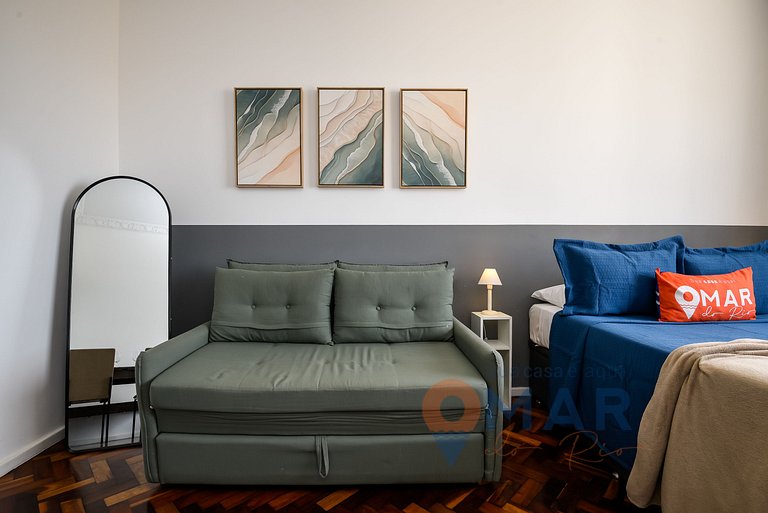 Studio a 8min da Praia de Copacabana|SQC 143E/1330