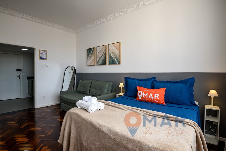 Studio a 8min da Praia de Copacabana|SQC 143E/1330