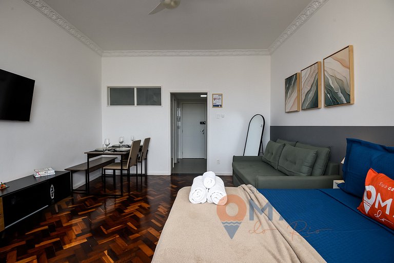 Estudio a 8min de Playa Copacabana|SQC 143E/1330