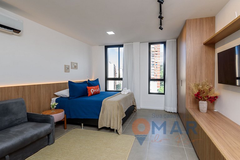 Estudio cerca de Lapa con piscina | RL 201/806