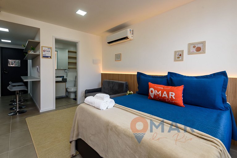Studio Próx à Lapa com Piscina | RL 201/806