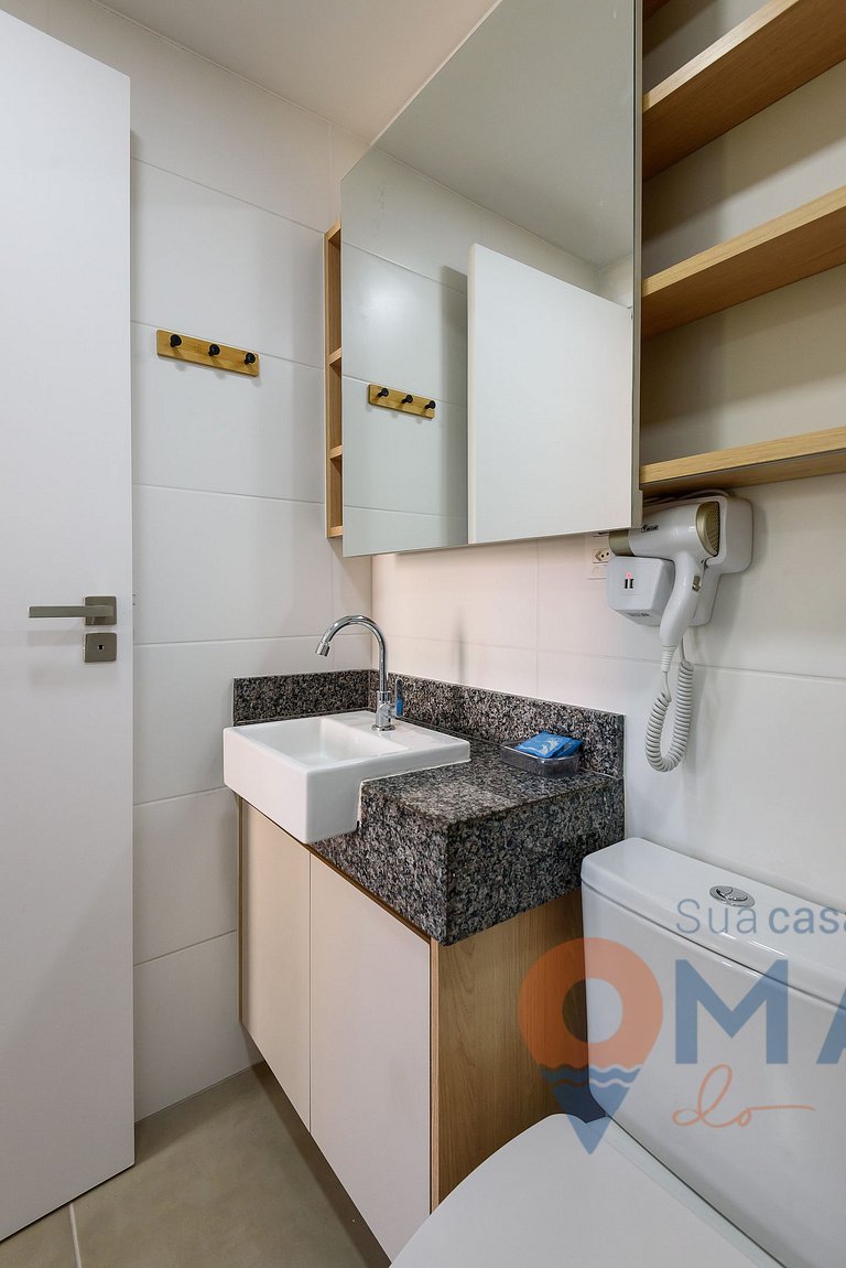Studio Próx à Lapa com Piscina | RL 201/806