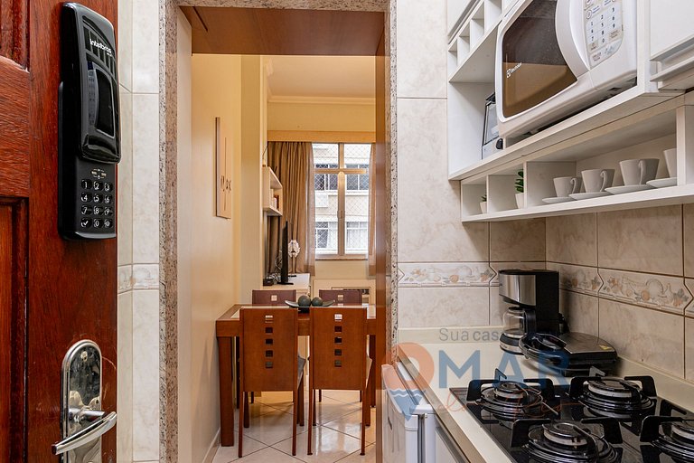 Studio em Copacabana: 4 min da Praia | MVC 156/901