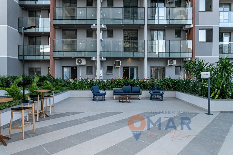 Studio com Piscina no Centro do Rio | ER 441/1504