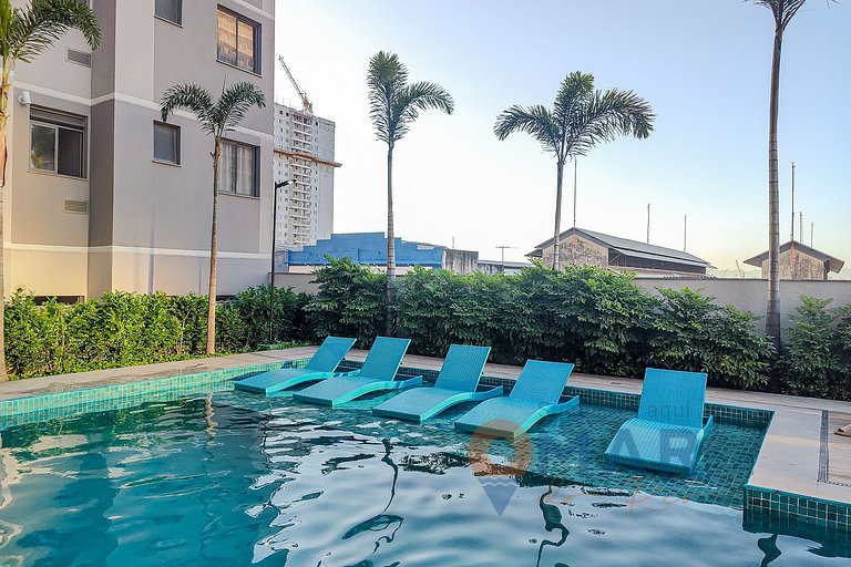 Studio com Piscina no Centro do Rio | ER 441/1504