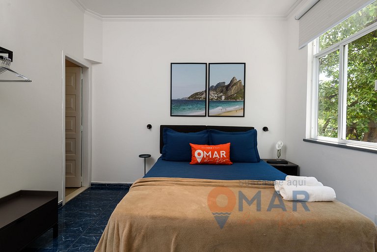 1 Quarto com Sacada a 180m da Praia | FS 35/303