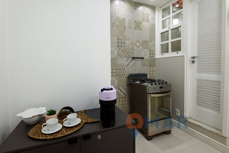 1BDR with Balcony 180m from the Beach | FS 35/303