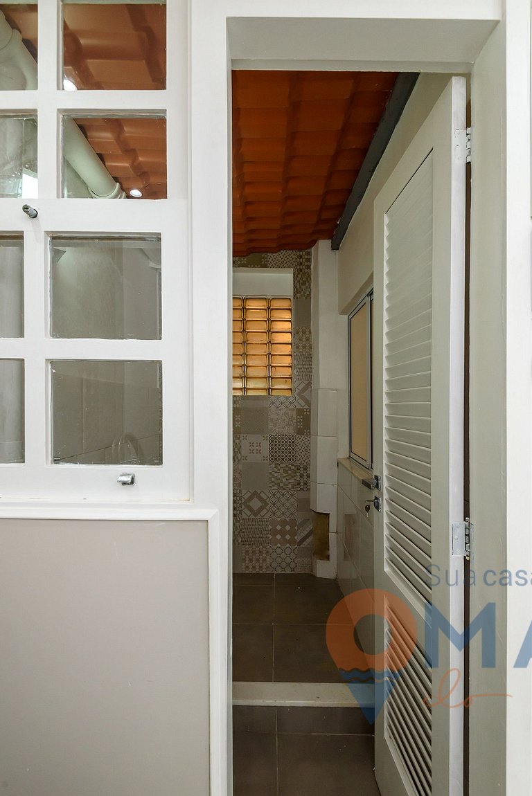1 Quarto com Sacada a 180m da Praia | FS 35/303
