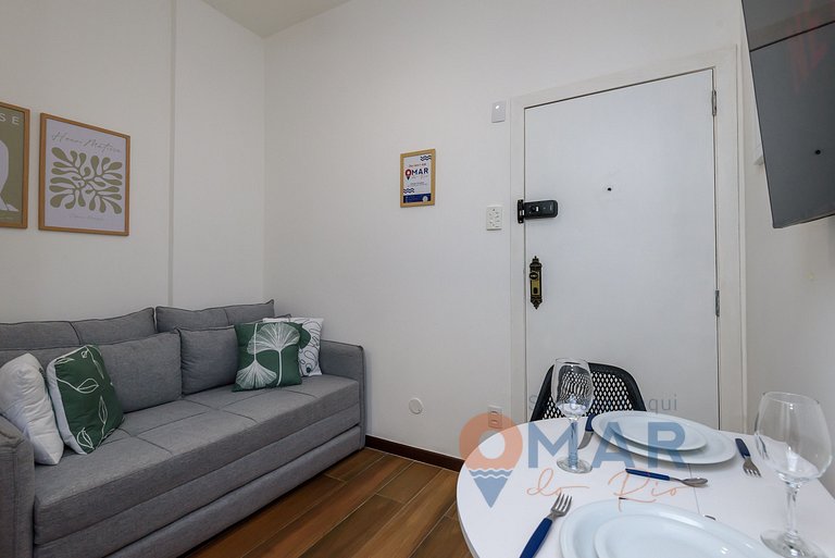 Apto Completo a 5 min da Praia | BR 450/304