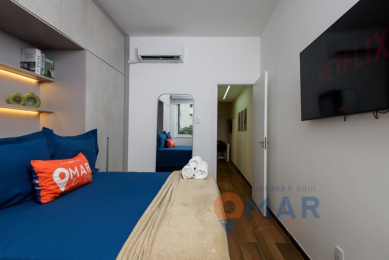 Apto Completo a 5 min da Praia | BR 450/304