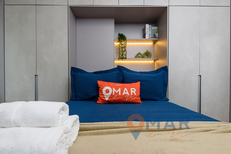 Apto Completo a 5 min da Praia | BR 450/304