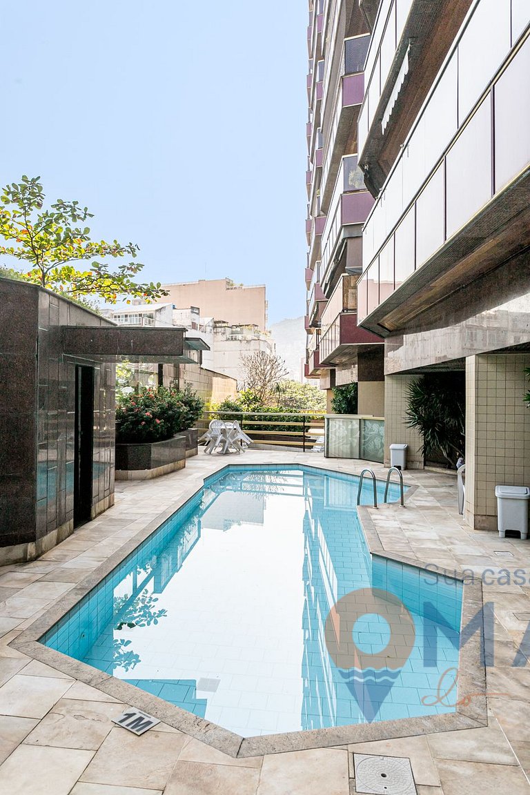 3 Quartos com Piscina e Vista Mar em Ipanema | FO 87/503