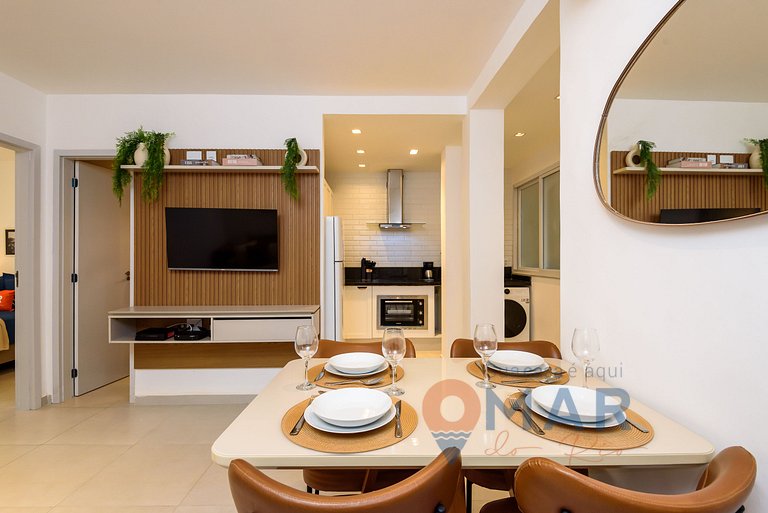 2Qtos em Copacabana a 1Min da Praia| A 1480/404