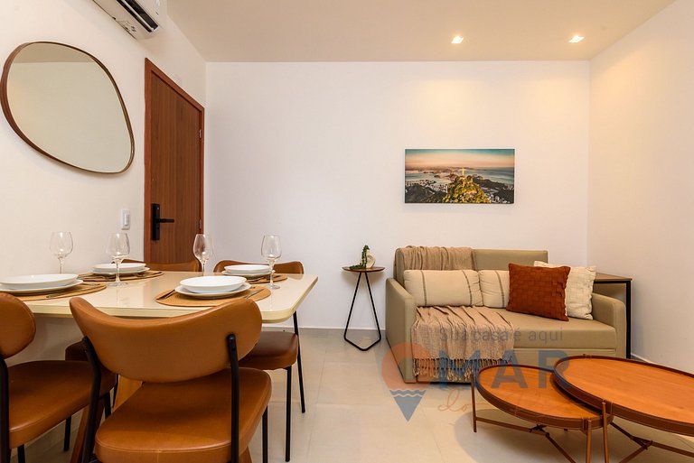 2BDRs in Copacabana 1Min from the beach|A 1480/404