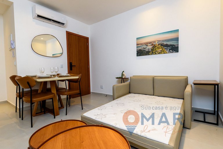 2BDRs in Copacabana 1Min from the beach|A 1480/404