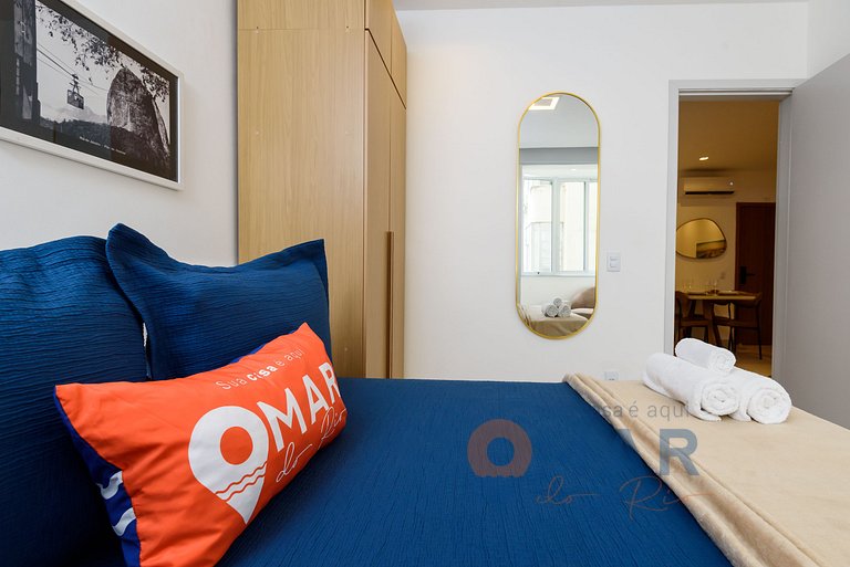 2BDRs in Copacabana 1Min from the beach|A 1480/404