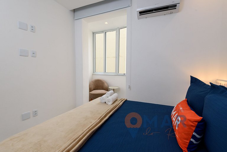 2BDRs in Copacabana 1Min from the beach|A 1480/404